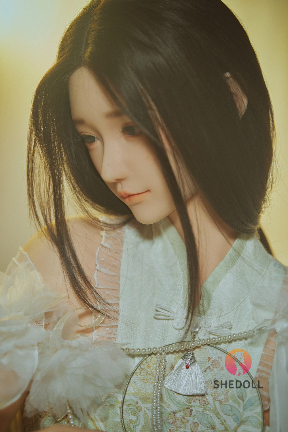 Charlène poupée sexuelle (SHEDOLL Bonnet C 158 cm #SH123 2.0 Silicone)