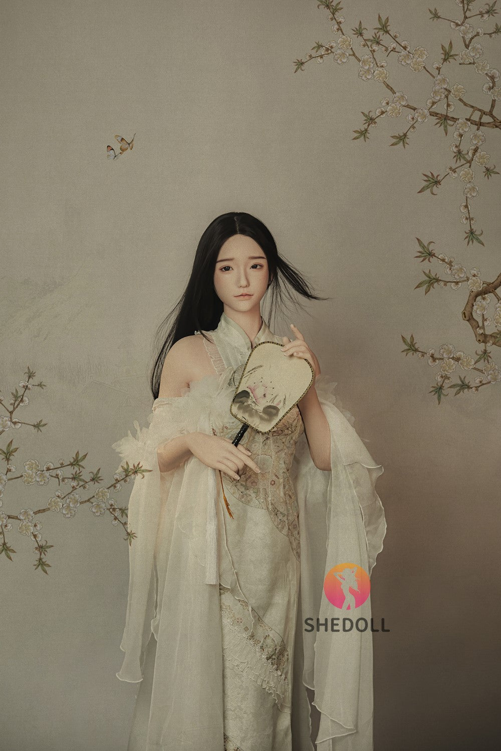 Charlène poupée sexuelle (SHEDOLL Bonnet C 158 cm #SH123 2.0 Silicone)