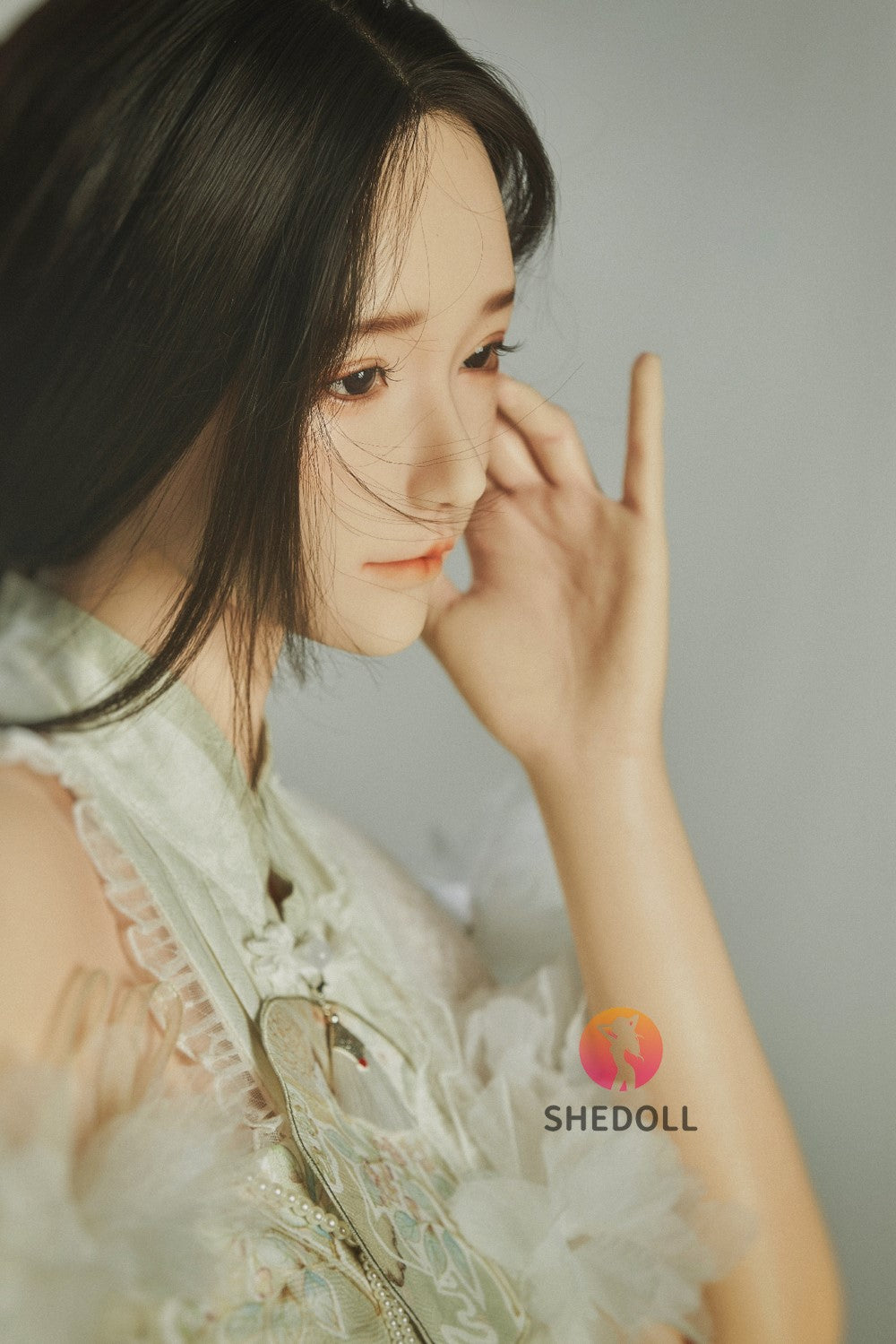 Charlène poupée sexuelle (SHEDOLL Bonnet C 158 cm #SH123 2.0 Silicone)