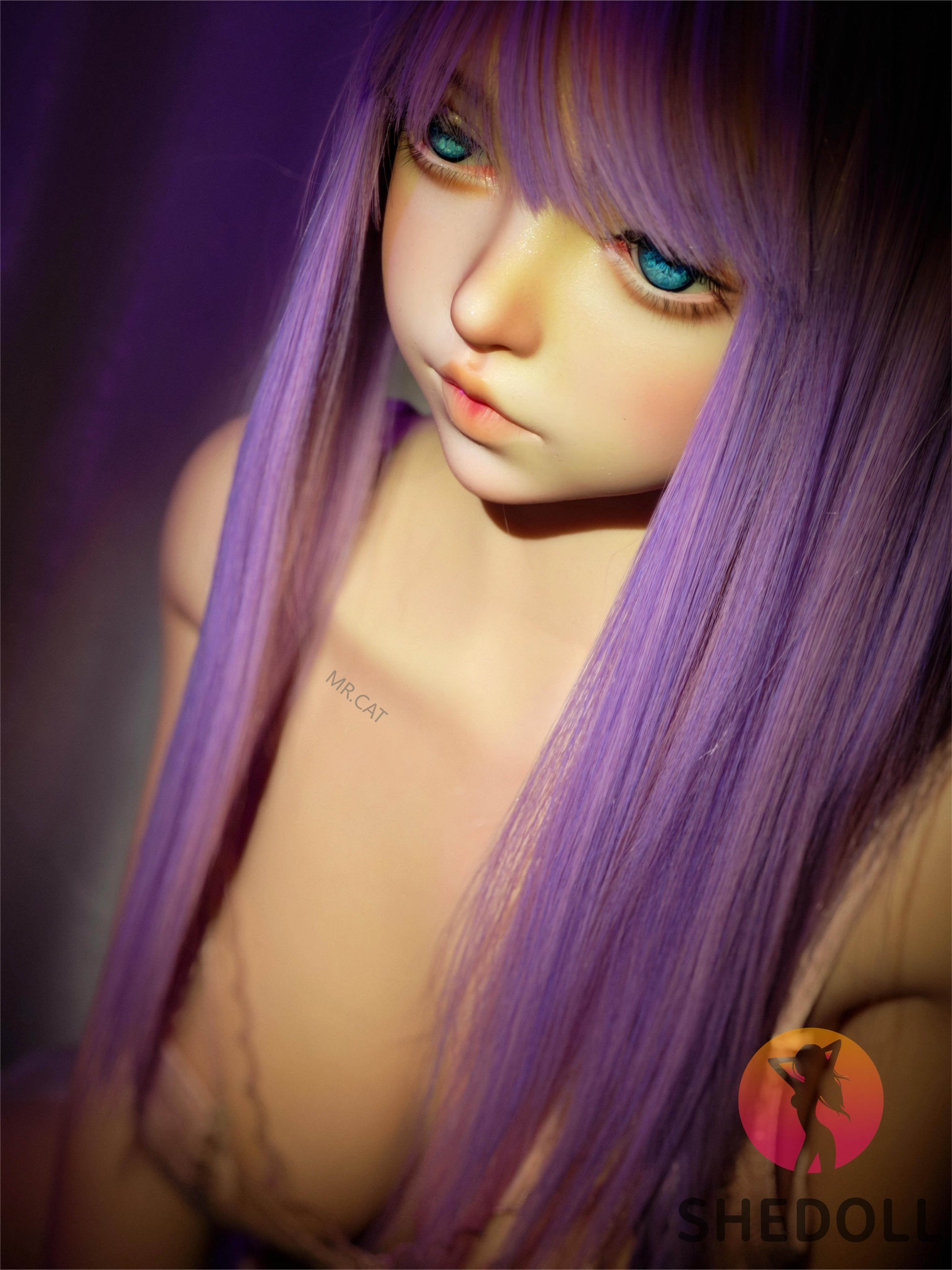 Dora poupée sexuelle (SHEDOLL 148 cm D-CUP # SH124 2,0 TPE + Silicone)