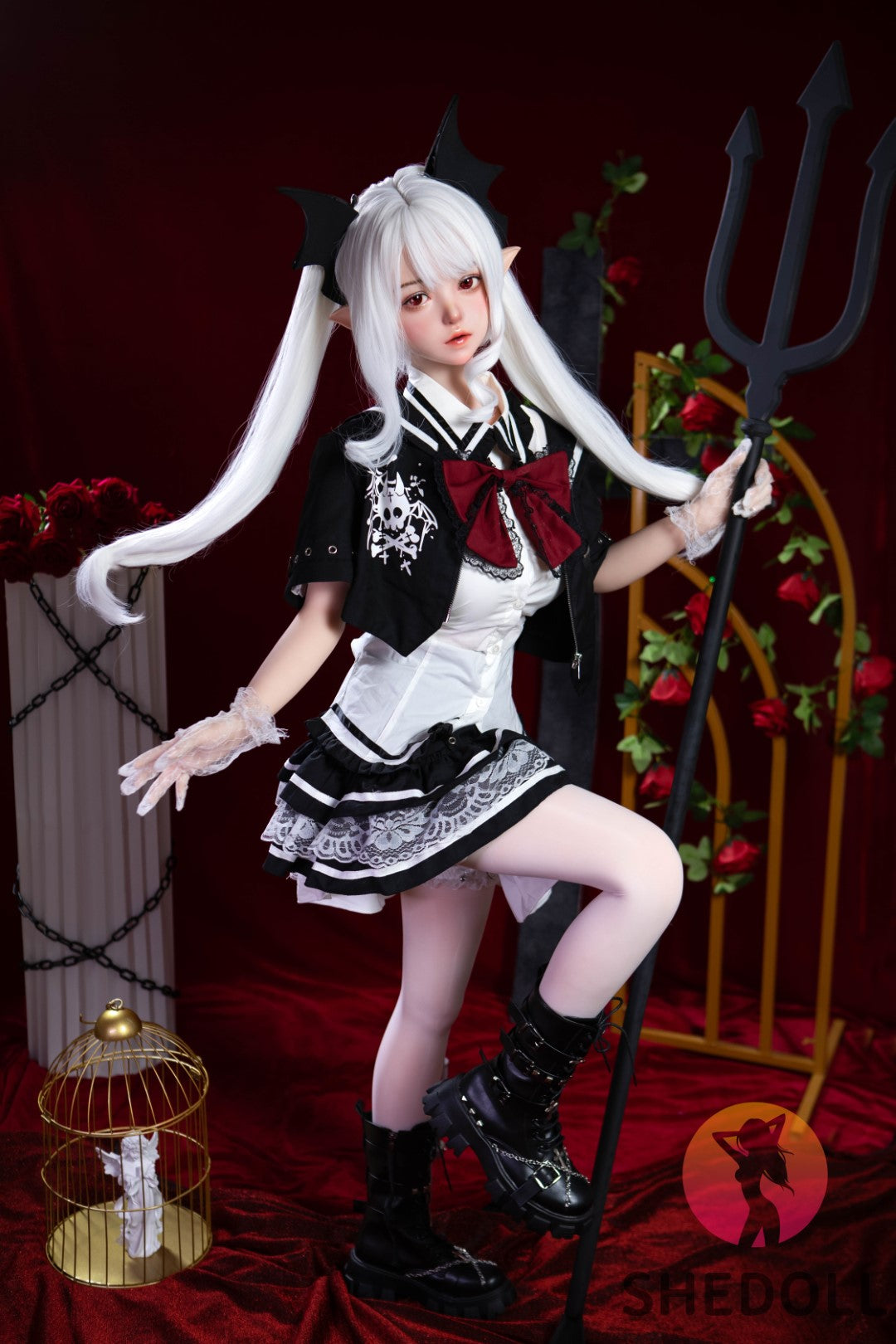 Dora poupée sexuelle (SHEDOLL Bonnet D 148 cm #SH125 2.0 Silicone)