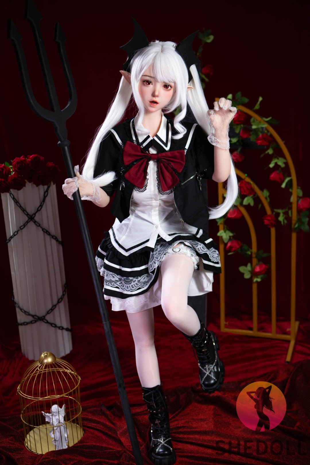 Dora poupée sexuelle (SHEDOLL Bonnet D 148 cm #SH125 2.0 Silicone)