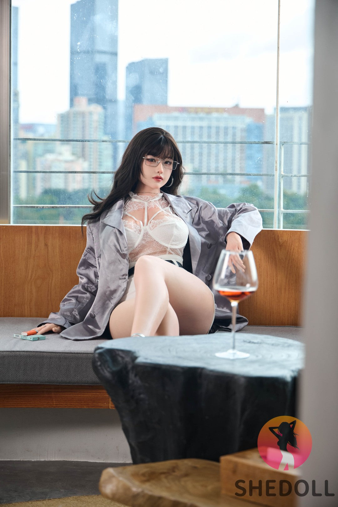 Starley poupée sexuelle (SHEDOLL 165 cm (E-Cup #SH127 2.0 Silicone)