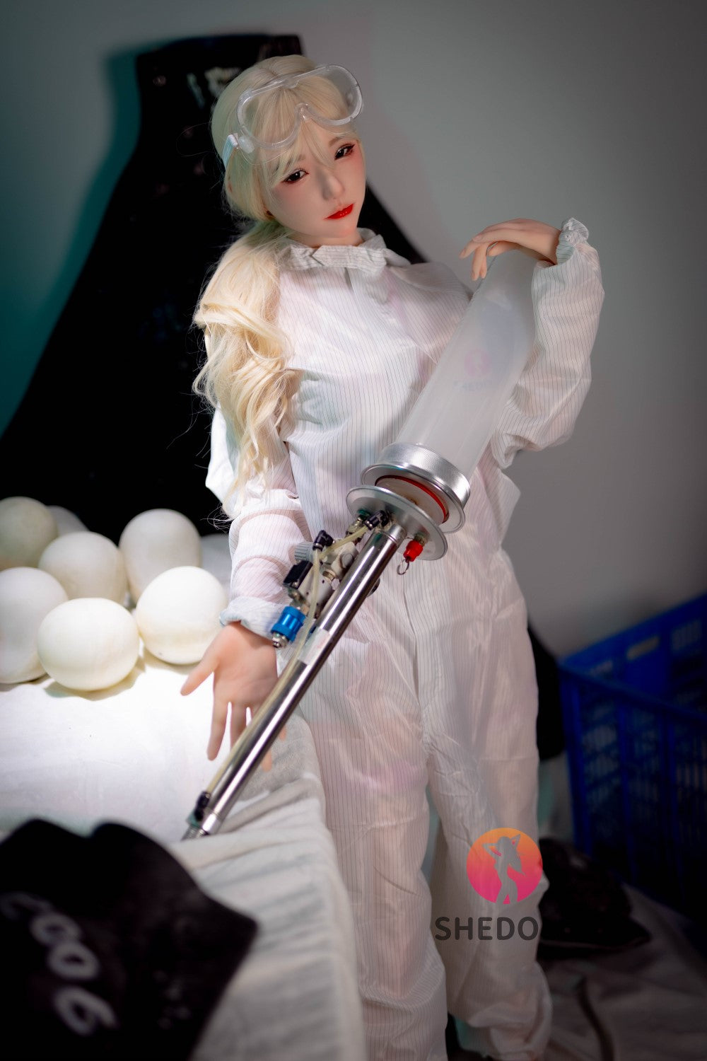 Charlène poupée sexuelle (SHEDOLL Bonnet C 158 cm #SH130 2.0 TPE+Silicone)