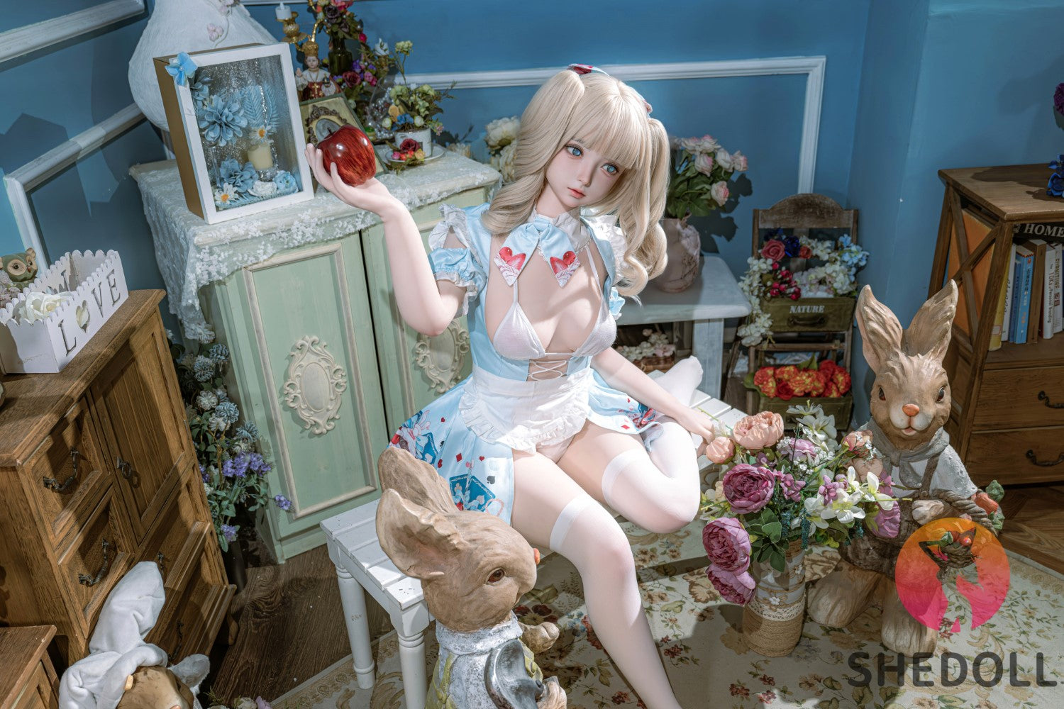 Nancy poupée sexuelle (SHEDOLL Bonnet B 150 cm #SH135 2.0 TPE+Silicone)