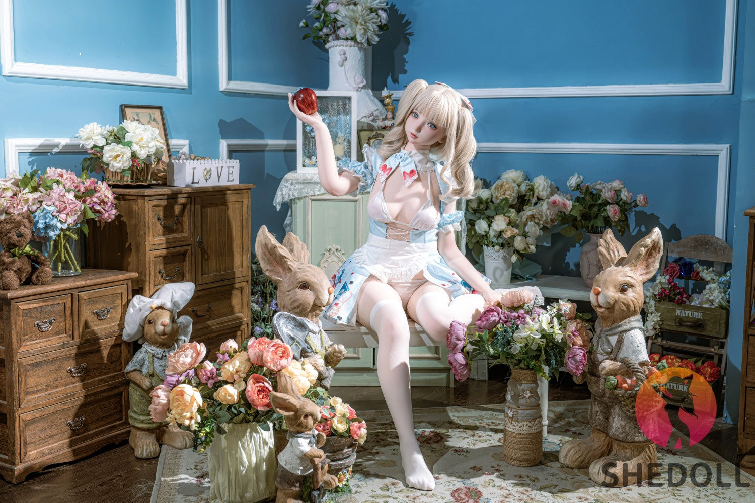 Nancy poupée sexuelle (SHEDOLL Bonnet B 150 cm #SH135 2.0 TPE+Silicone)