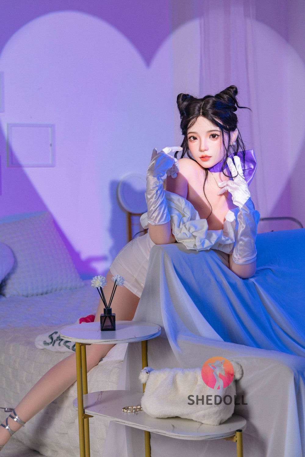 Rose poupée sexuelle (SHEDOLL Bonnet D 168 cm #SH138 2.0 TPE+Silicone)
