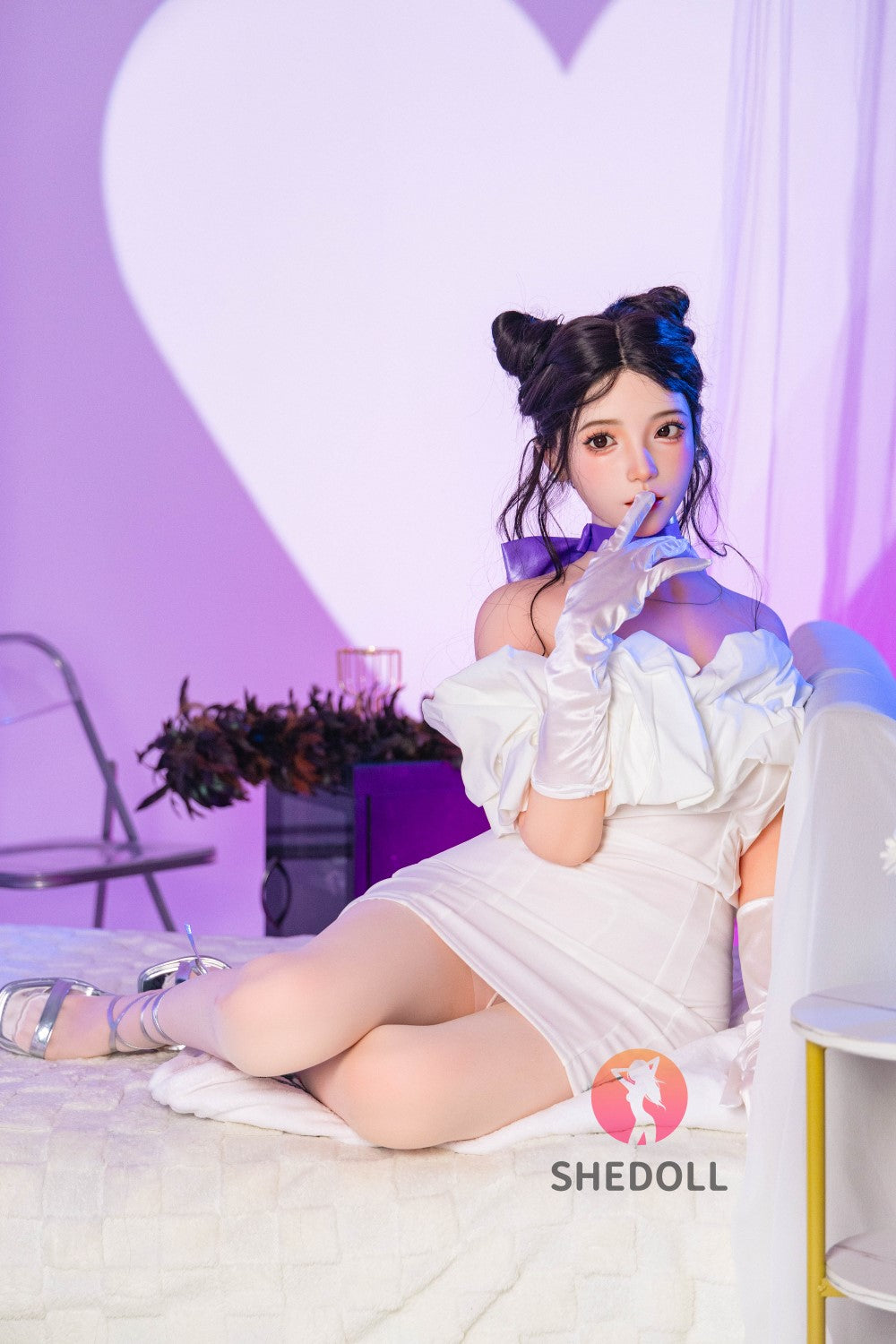 Rose poupée sexuelle (SHEDOLL Bonnet D 168 cm #SH138 2.0 TPE+Silicone)