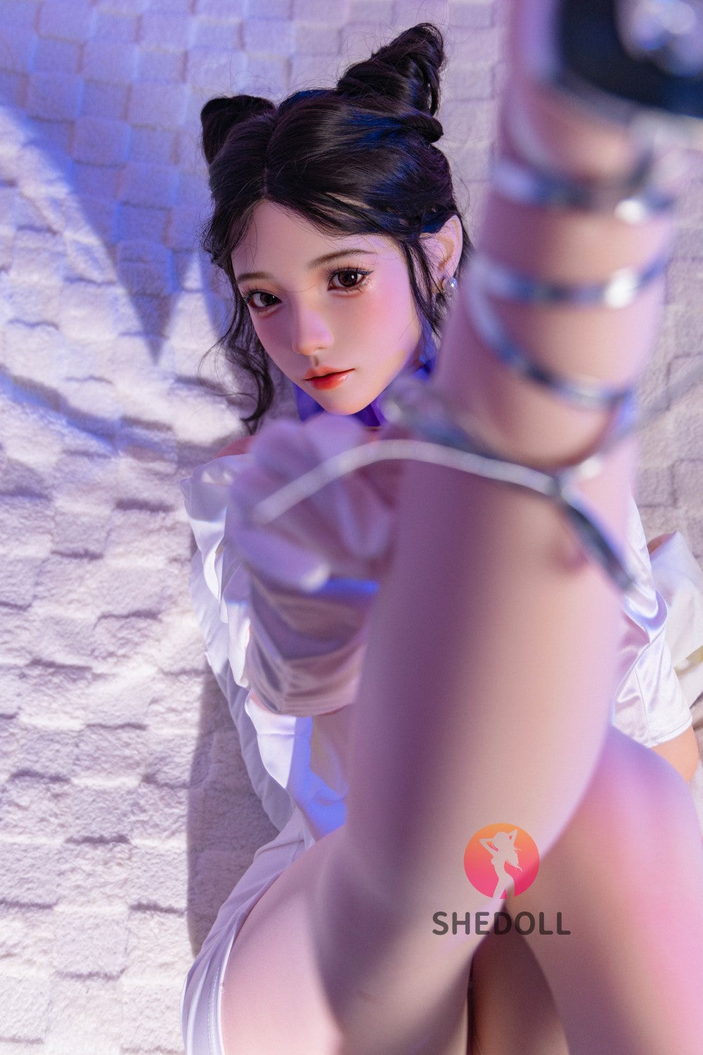 Rose poupée sexuelle (SHEDOLL Bonnet D 168 cm #SH138 2.0 TPE+Silicone)