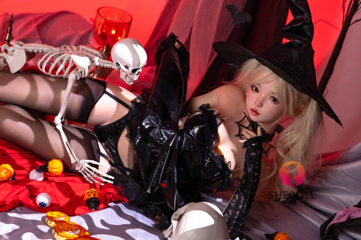 Bonbons poupée sexuelle (SHEDOLL Bonnet D 148 cm #SH148 2.0 Silicone)
