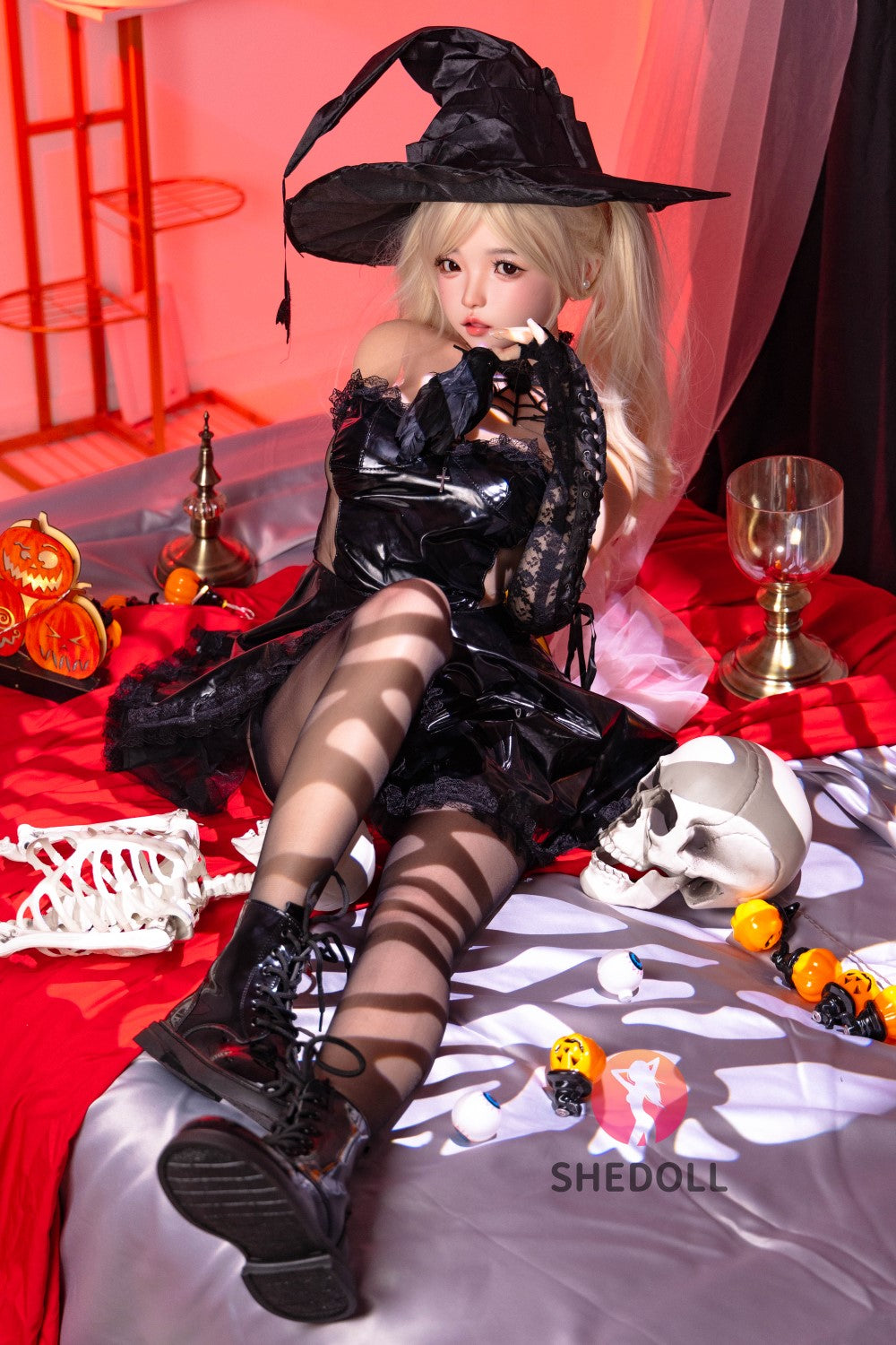 Bonbons poupée sexuelle (SHEDOLL Bonnet D 148 cm #SH148 2.0 Silicone)