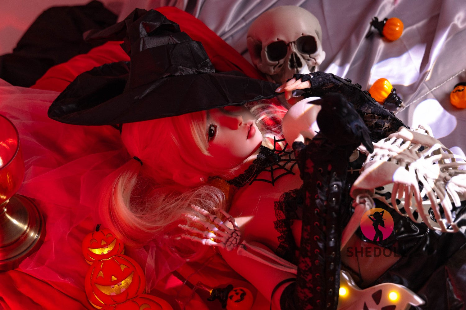 Bonbons poupée sexuelle (SHEDOLL Bonnet D 148 cm #SH148 2.0 Silicone)