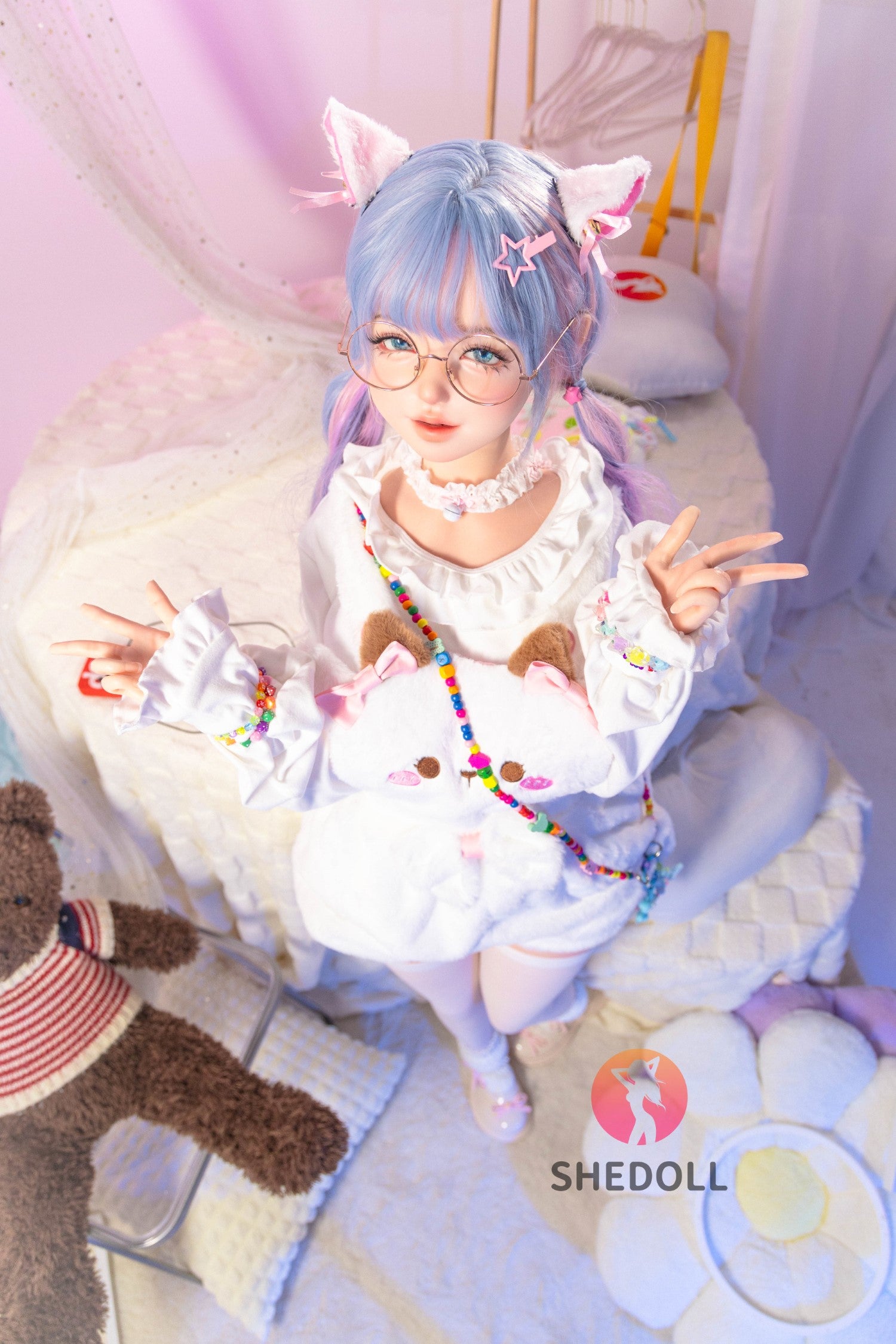 Yaya poupée sexuelle (SHEDOLL Bonnet G 145 cm #SH145 Silicone)