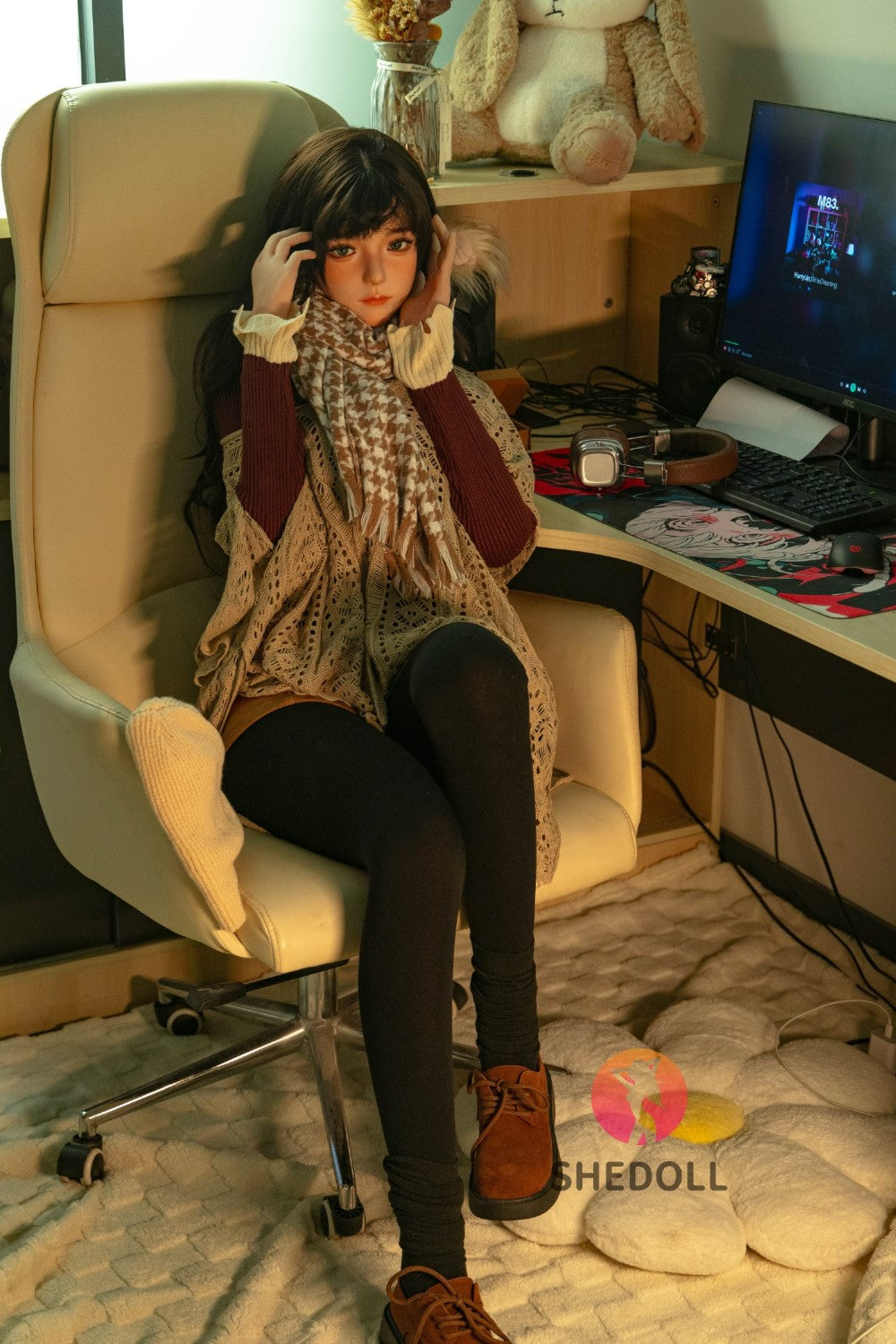 Kosame poupée sexuelle (SHEDOLL Bonnet E 170 cm #SH146 2.0 TPE+Silicone)