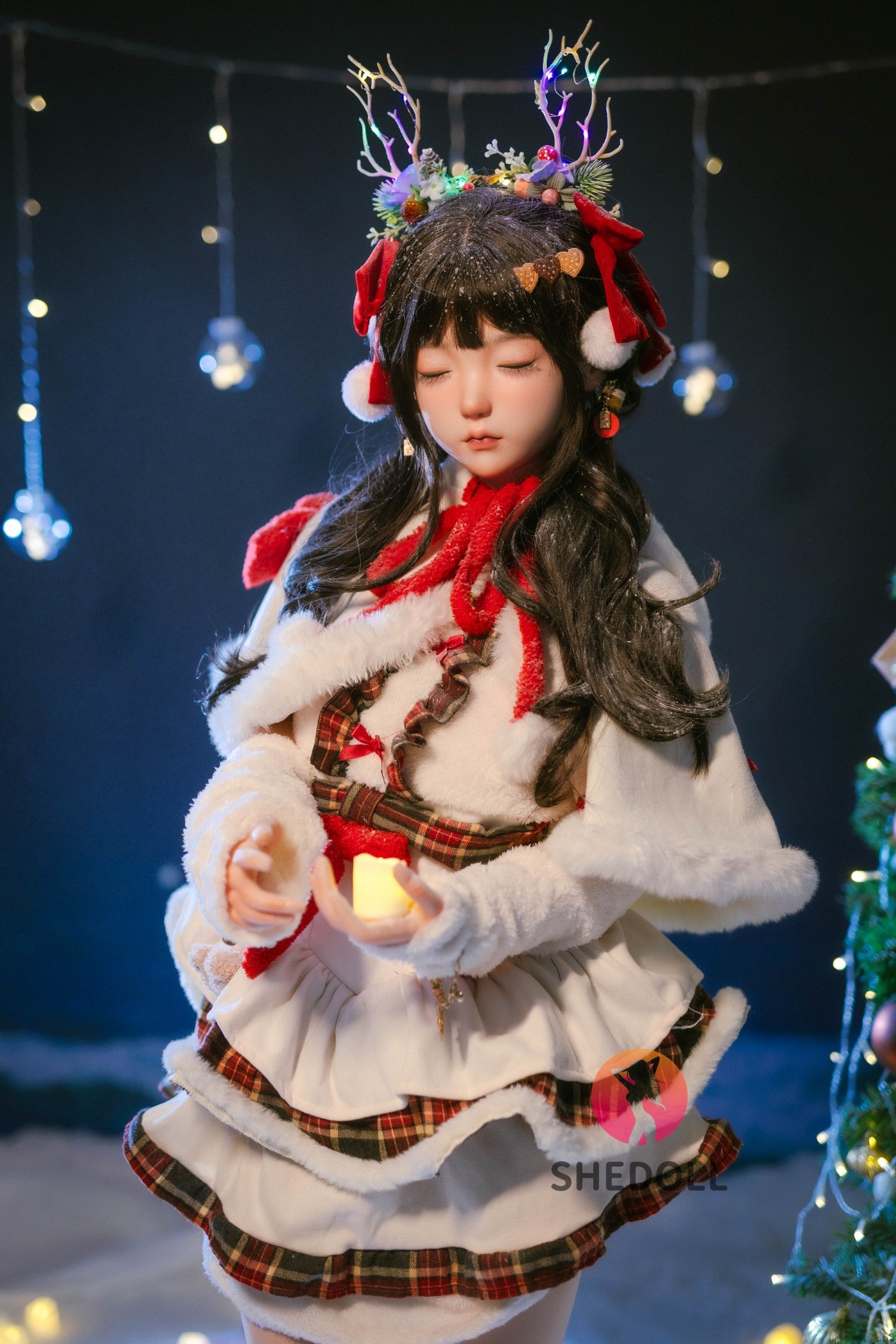 Belle au bois dormant poupée sexuelle (SHEDOLL Bonnet D 148 cm #SH153 Silicone)