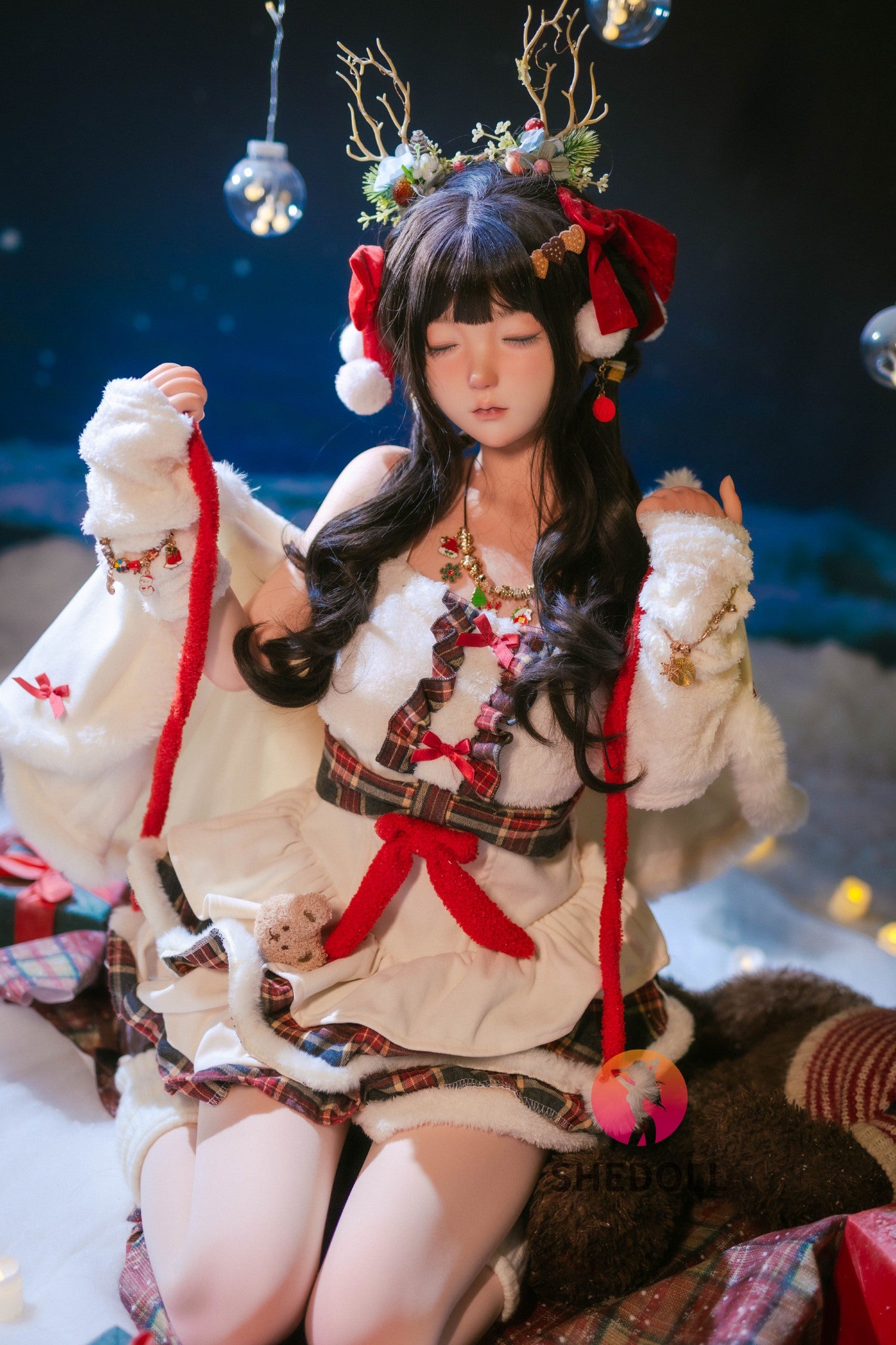 Belle au bois dormant poupée sexuelle (SHEDOLL Bonnet D 148 cm #SH153 Silicone)