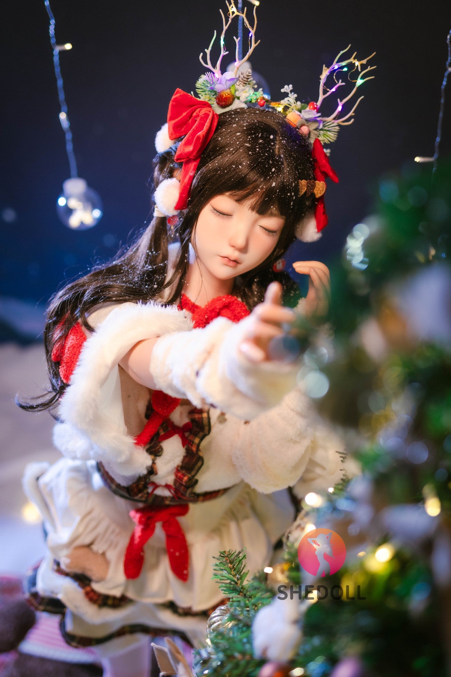 Belle au bois dormant poupée sexuelle (SHEDOLL Bonnet D 148 cm #SH153 Silicone)