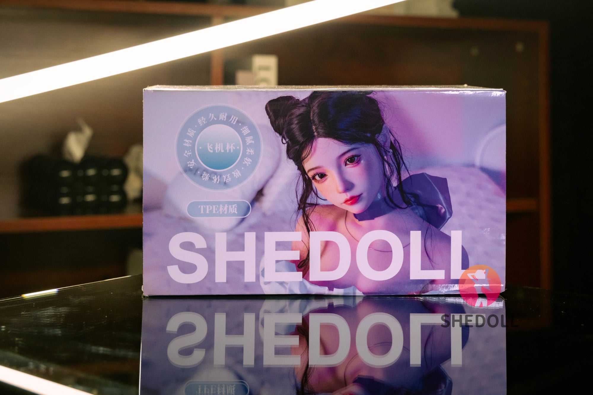 Masturbateur réaliste (SHEDOLL # SH160 Silicone & TPE)