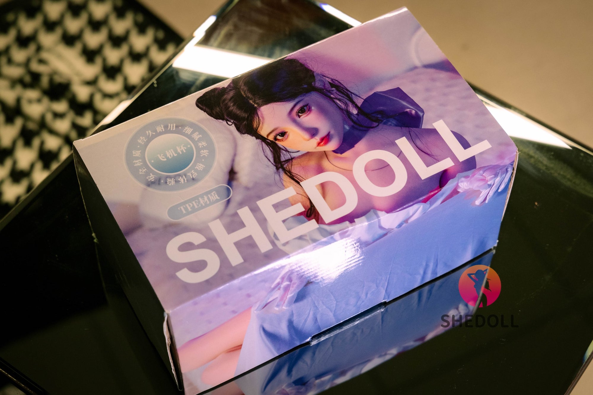 Masturbateur réaliste (SHEDOLL # SH160 Silicone & TPE)