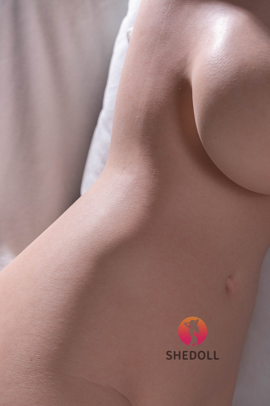 Torse poupée sexuelle (SHEDOLL Bonnet D 70 cm #SH163 Silicone)