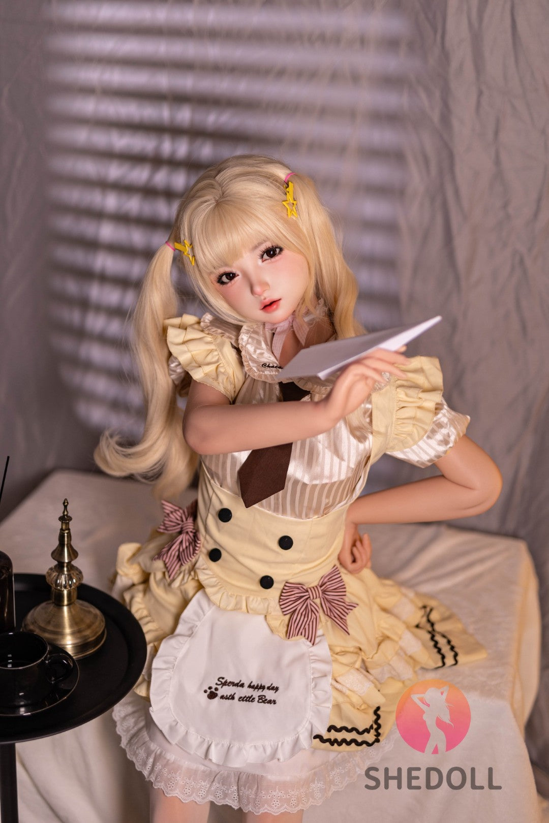 Cécé poupée sexuelle (SHEDOLL Bonnet D 148 cm #SH165 2.0 Silicone)