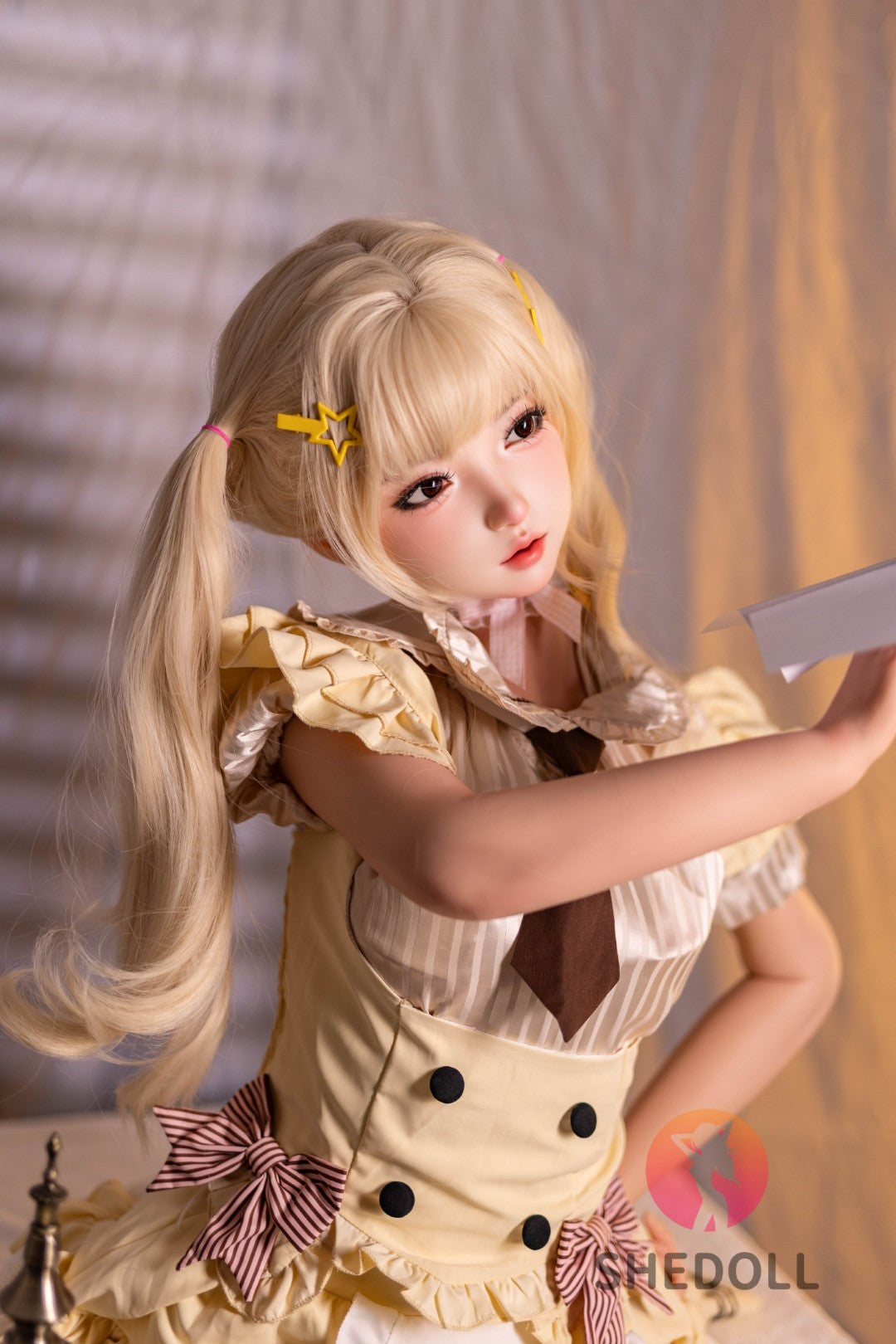 Cécé poupée sexuelle (SHEDOLL Bonnet D 148 cm #SH165 2.0 Silicone)