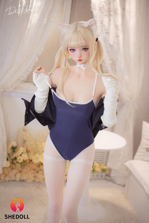 CECI poupée sexuelle (SHEDOLL 148cm D-Cup # SH166 2.0 Silicone)