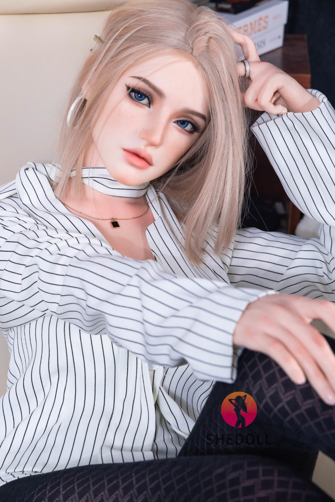 Talia poupée sexuelle (SHEDOLL 168cm D-Kupa # SH171 Silicone)