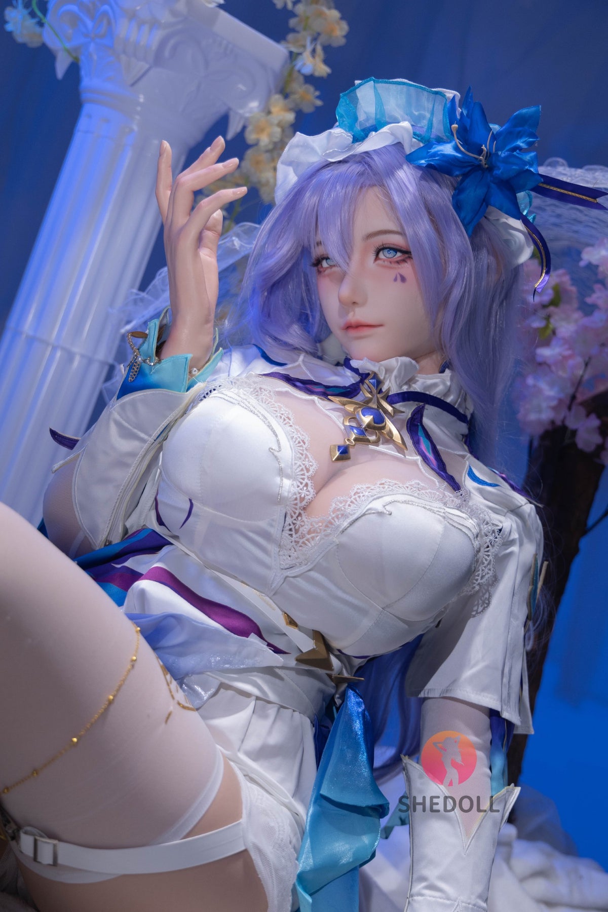 Cantarelle poupée sexuelle (SHEDOLL Bonnet H 163 cm #SH177 2.0 Silicone)