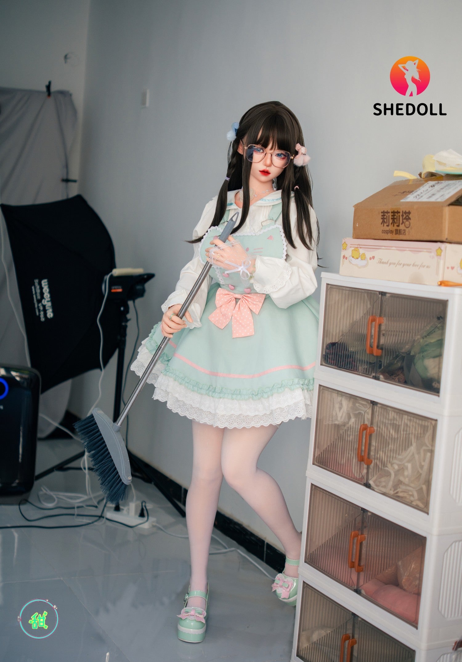 Aileen poupée sexuelle (SHEDOLL 156 cm e-tobe # sh181 2.0 silicone)