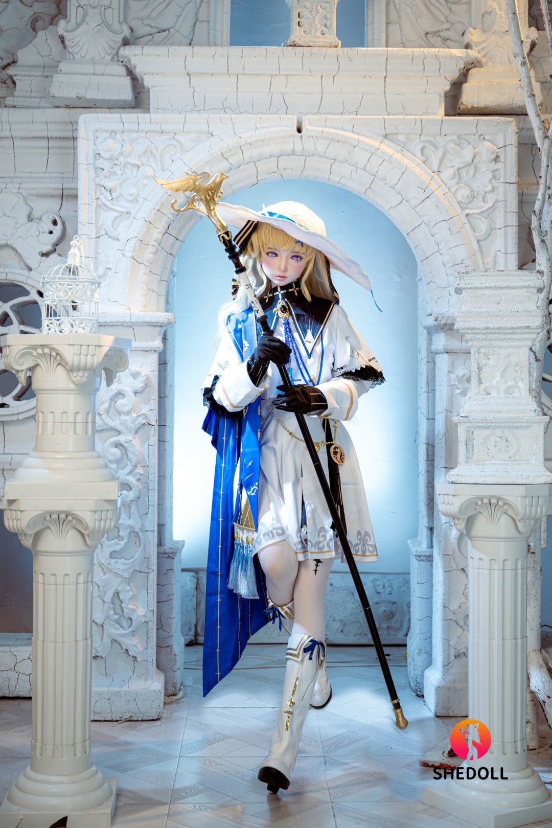 Phoebé poupée sexuelle (SHEDOLL Bonnet A 152 cm #SH189 2.0 TPE+Silicone)