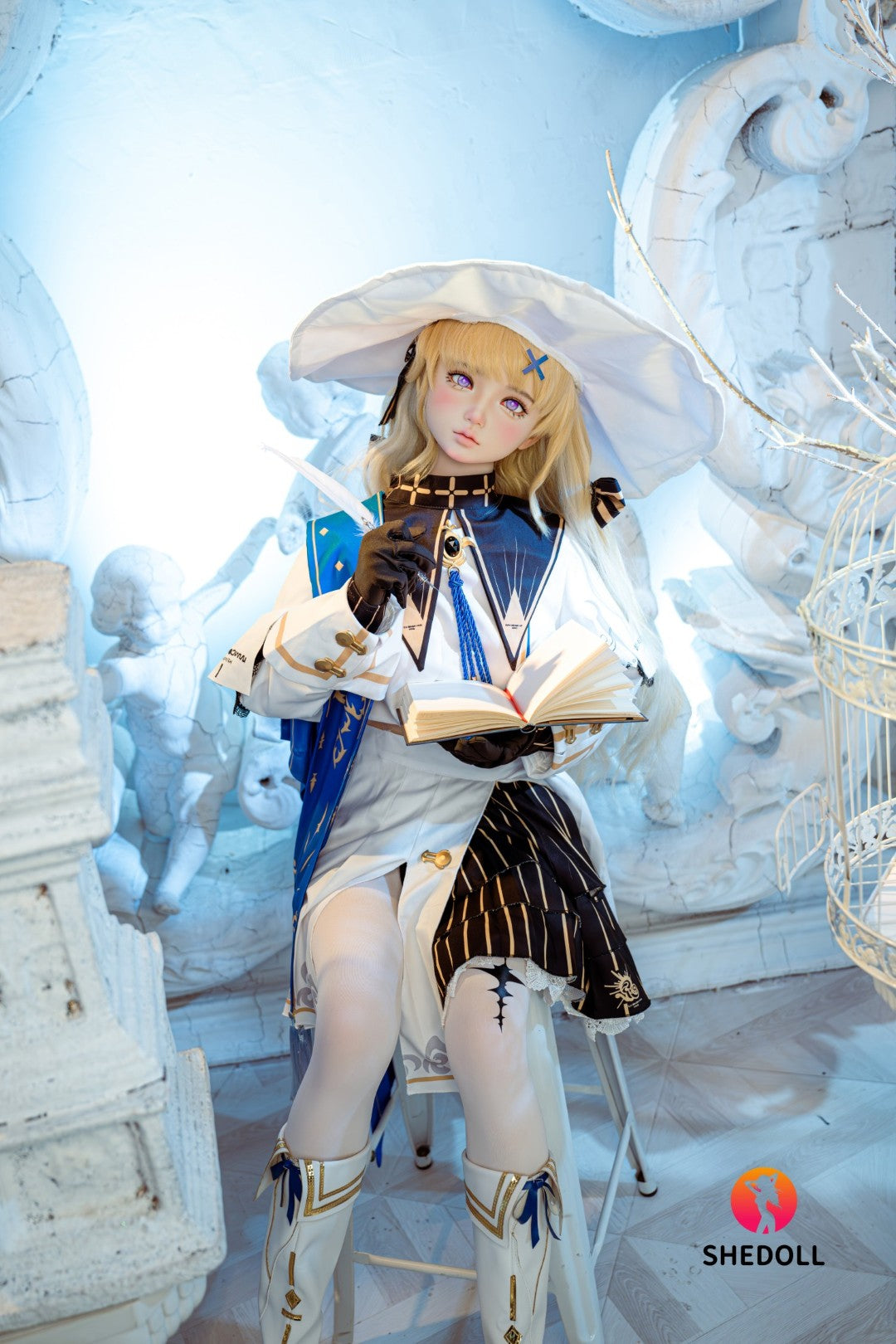 Phoebé poupée sexuelle (SHEDOLL Bonnet A 152 cm #SH189 2.0 TPE+Silicone)