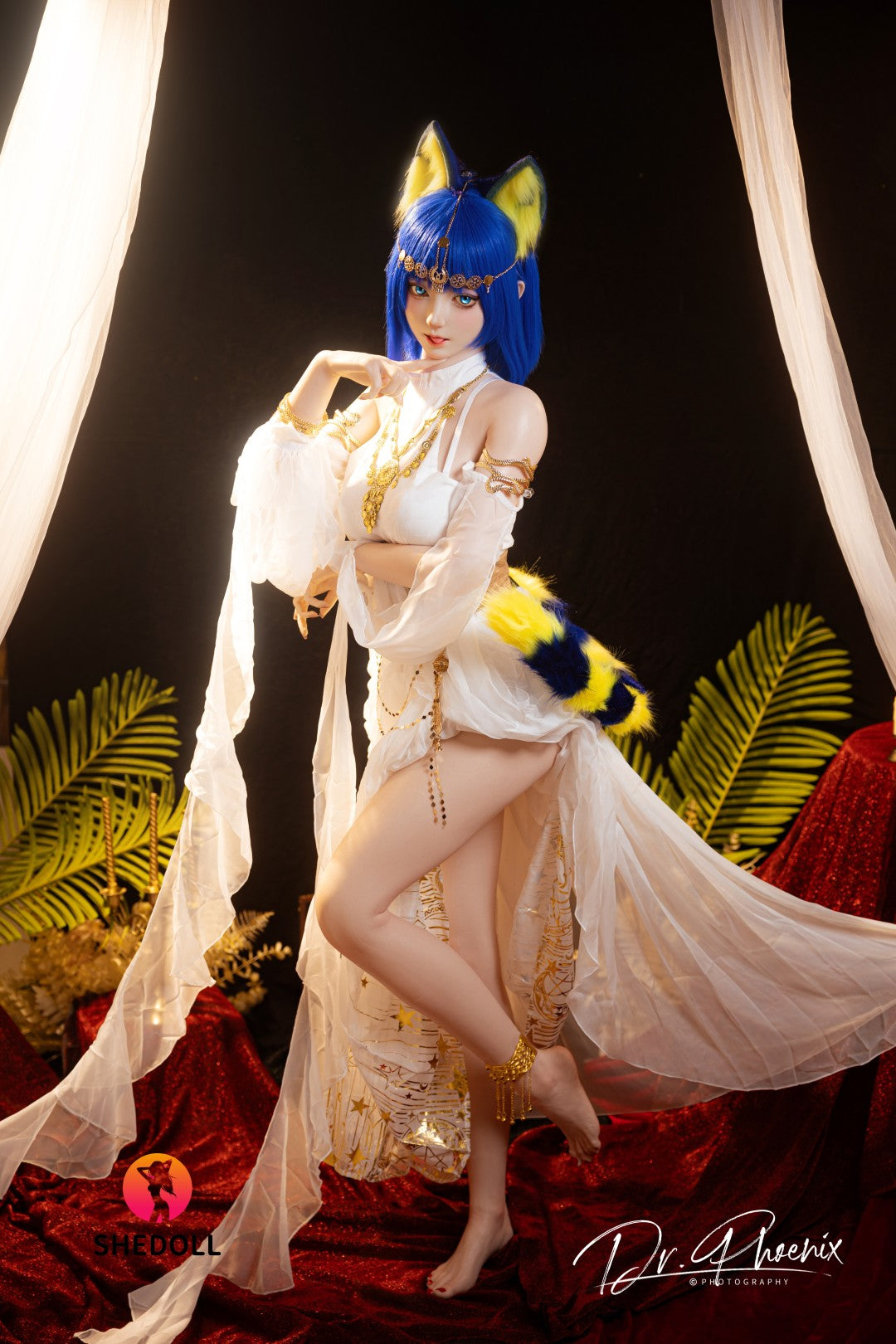 Ankha poupée sexuelle (SHEDOLL 168cm D-Cup # SH192 2.0 Silicone)