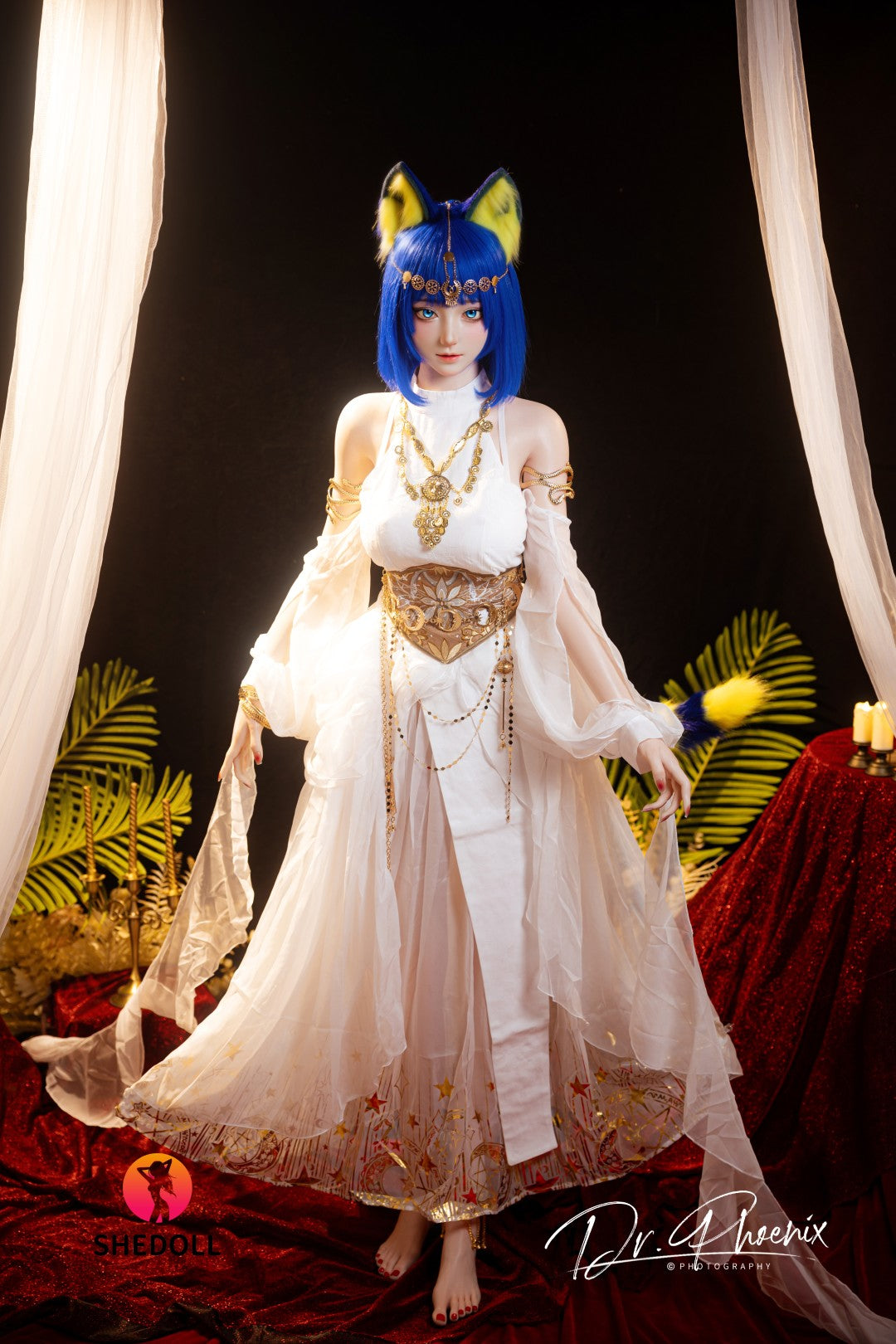 Ankha poupée sexuelle (SHEDOLL 168 cm Bonnet D #SH192 2.0 Silicone)