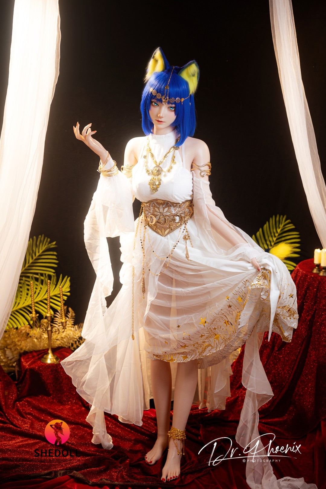 Ankha poupée sexuelle (SHEDOLL 168 cm Bonnet D #SH192 2.0 Silicone)