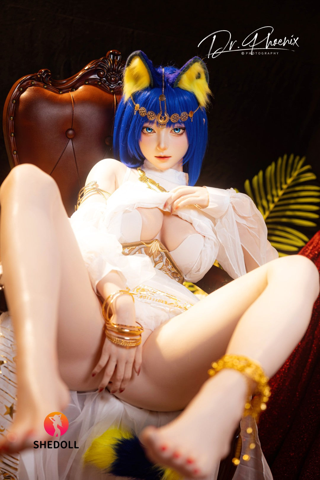 Ankha poupée sexuelle (SHEDOLL 168cm D-Cup # SH192 2.0 Silicone)