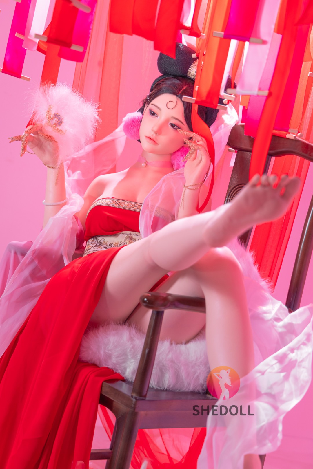 Vêpres poupée sexuelle (SHEDOLL 168cm Bonnet D #SH193 2.0 Silicone)