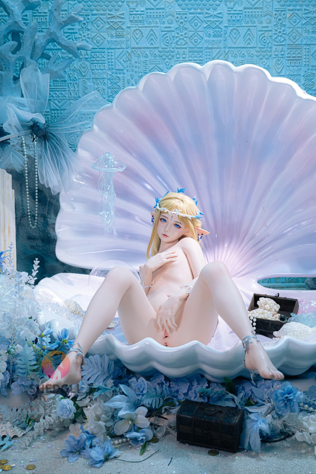 Carthyie poupée sexuelle (SHEDOLL Bonnet A 152 cm #SH195 2.0 Silicone)