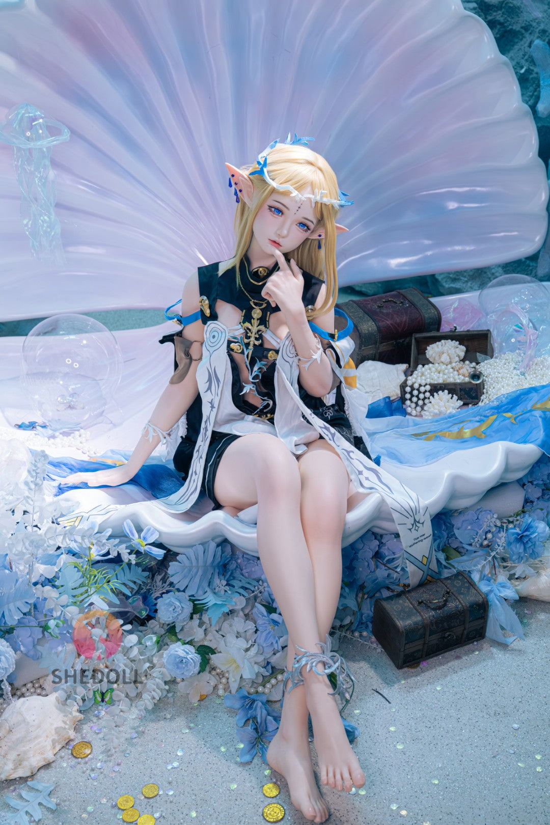 Carthyie poupée sexuelle (SHEDOLL Bonnet A 152 cm #SH195 2.0 Silicone)