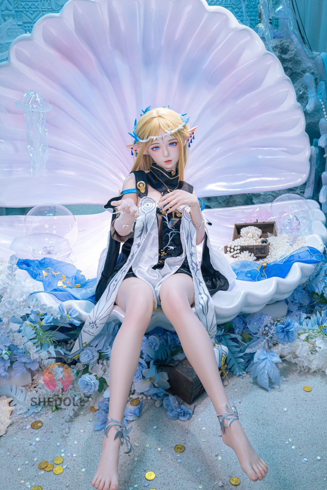 Carthyie poupée sexuelle (SHEDOLL Bonnet A 152 cm #SH195 2.0 Silicone)