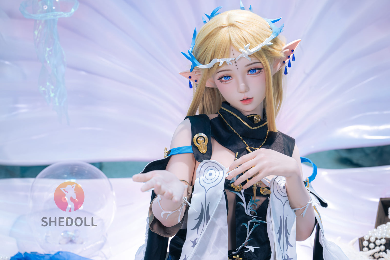 Carthyie poupée sexuelle (SHEDOLL Bonnet A 152 cm #SH195 2.0 Silicone)