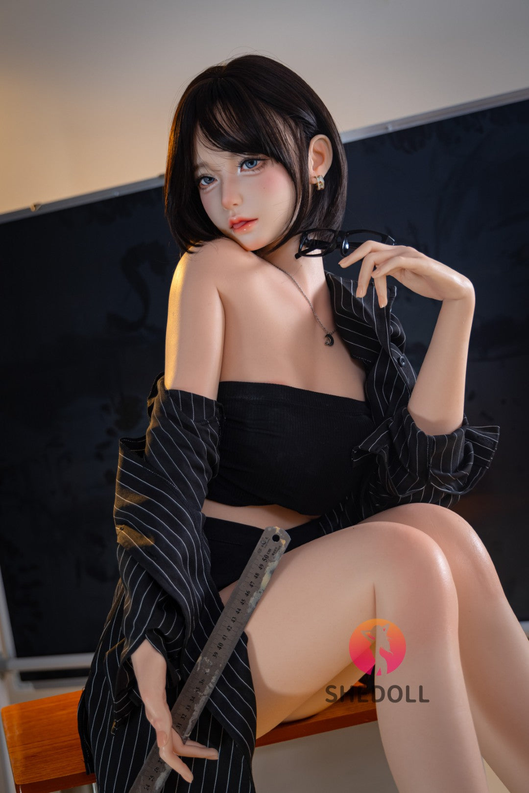 Lina poupée sexuelle (SHEDOLL 152 cm A-CUP # SH200 2.0 Silicone)