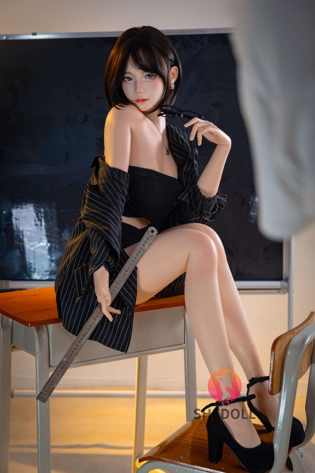 Lina poupée sexuelle (SHEDOLL 152 cm A-CUP # SH200 2.0 Silicone)