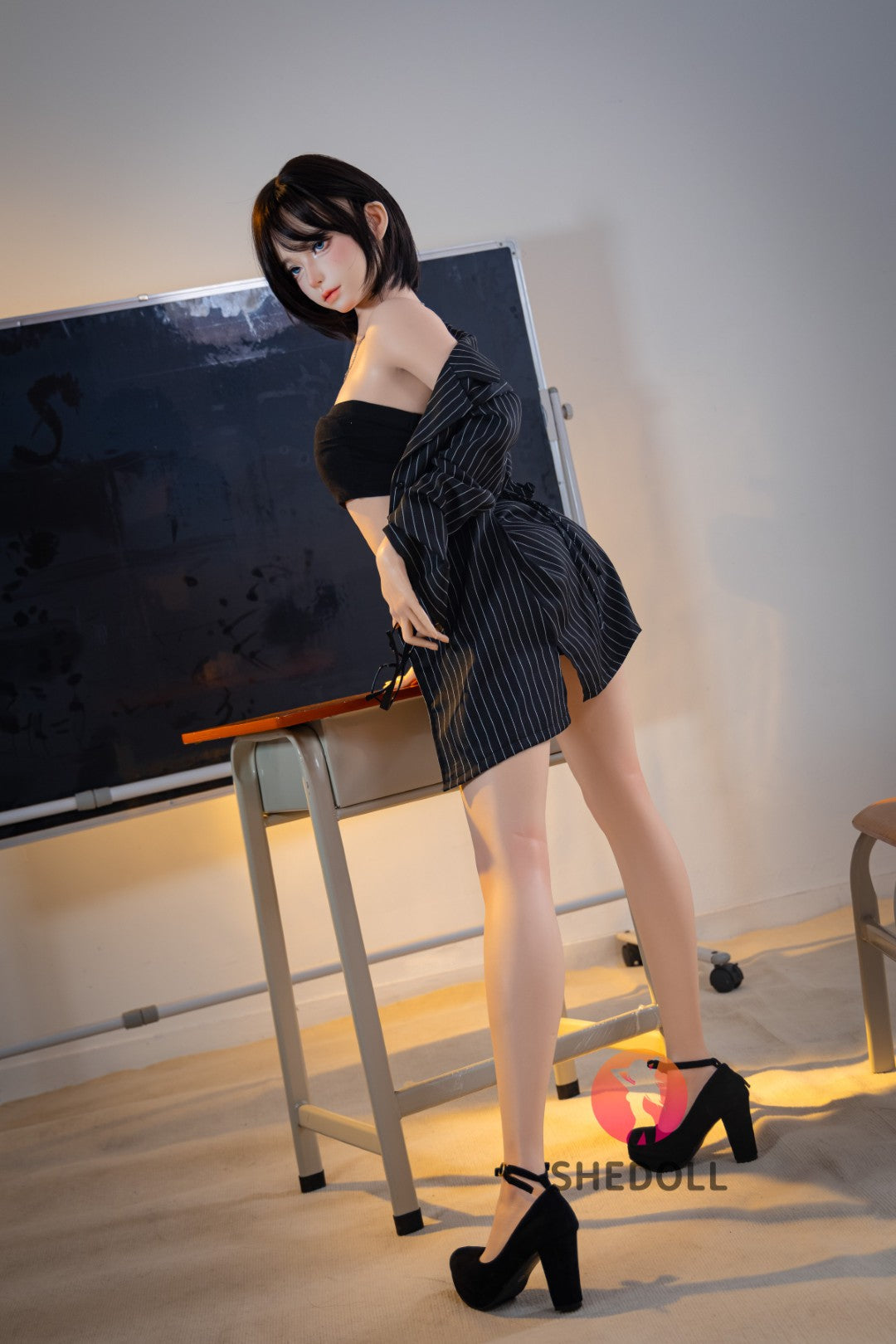 Lina poupée sexuelle (SHEDOLL 152 cm A-CUP # SH200 2.0 Silicone)
