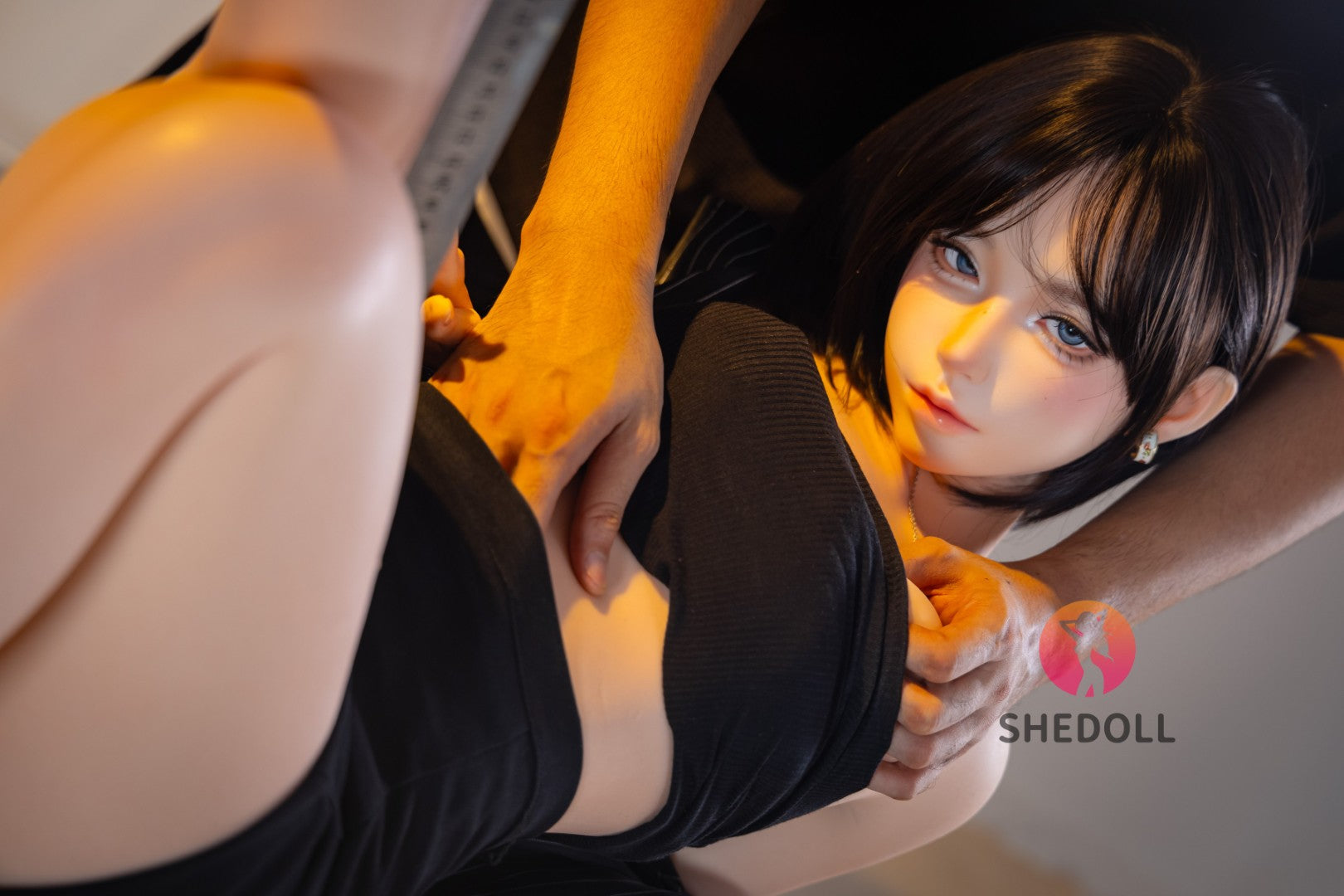 Lina poupée sexuelle (SHEDOLL 152 cm A-CUP # SH200 2.0 Silicone)