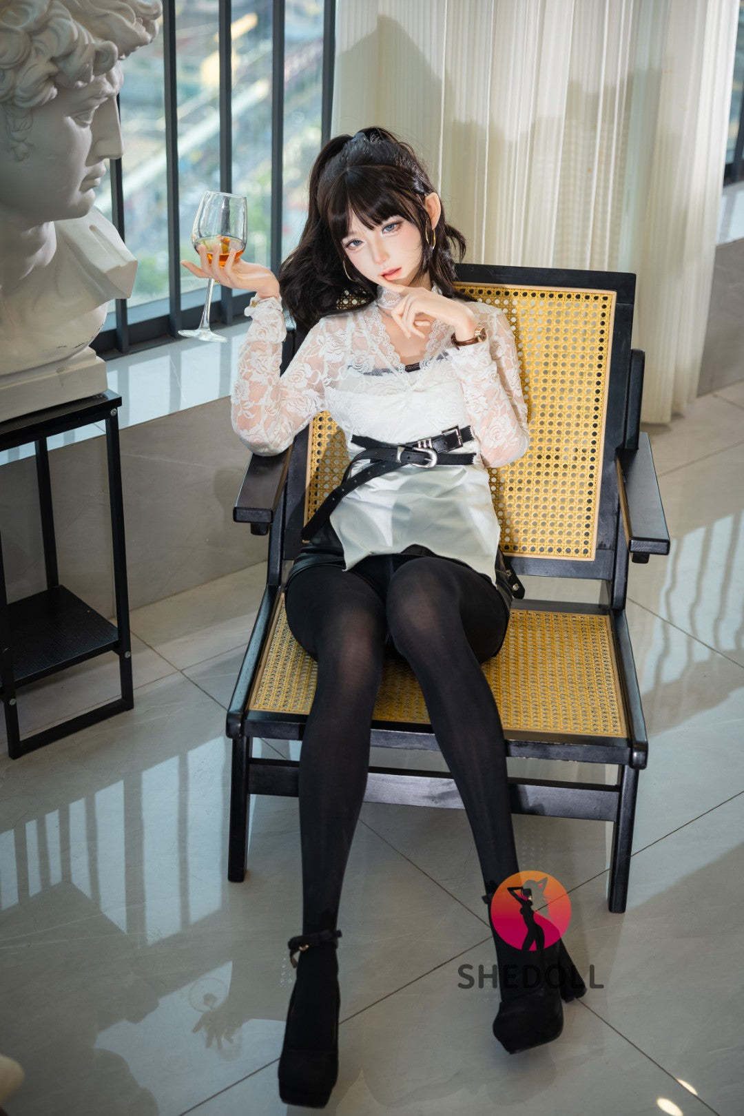 Lina poupée sexuelle (SHEDOLL Bonnet A 152 cm #SH202 2.0 Silicone)