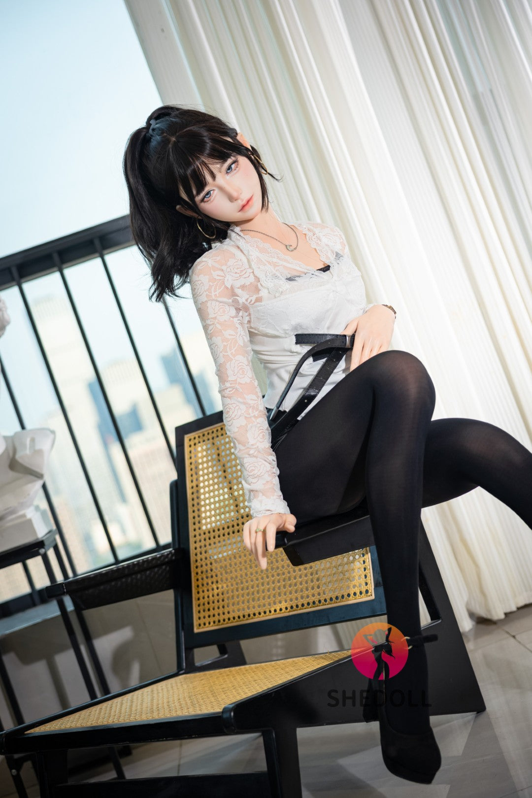 Lina poupée sexuelle (SHEDOLL Bonnet A 152 cm #SH202 2.0 Silicone)