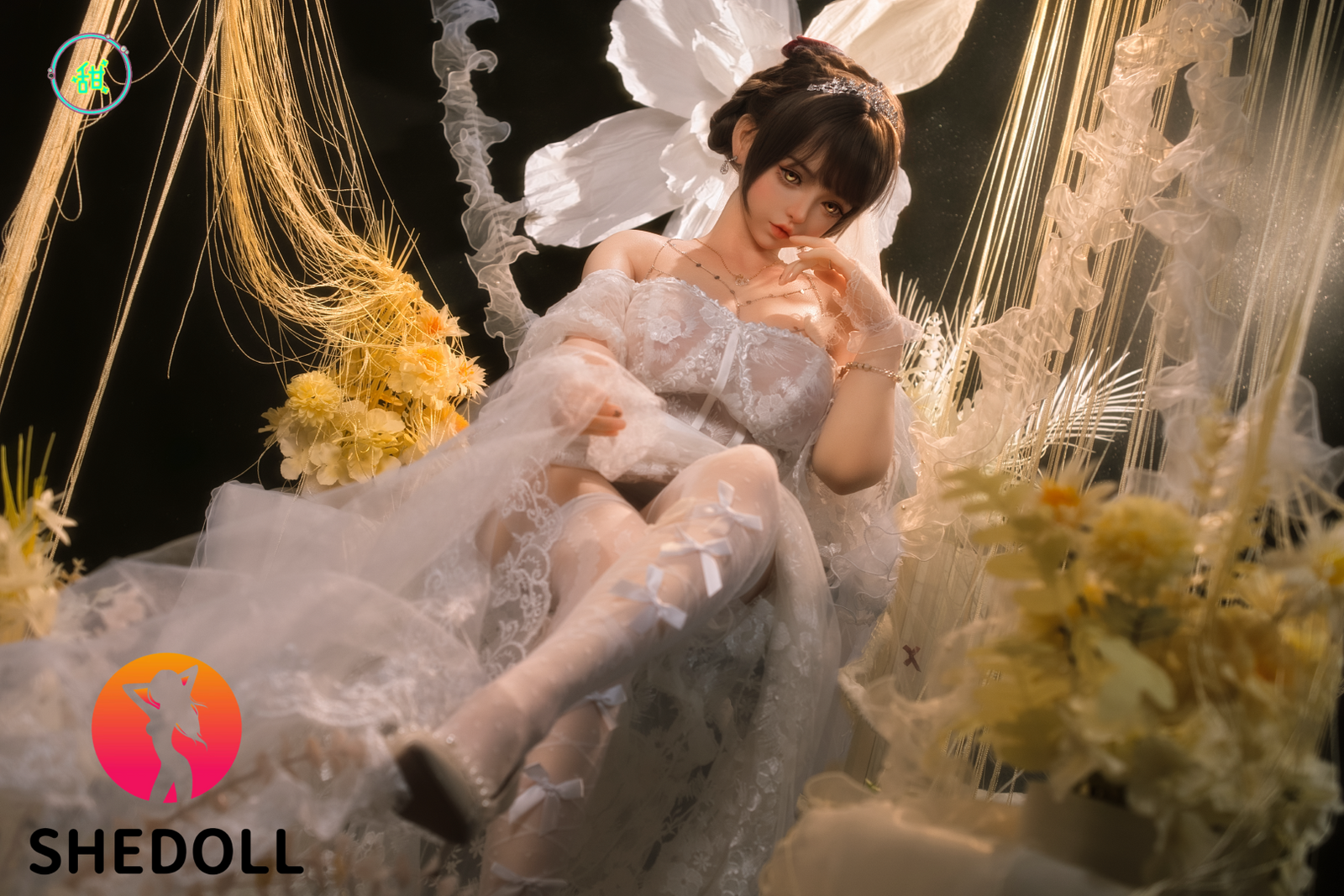 Dora poupée sexuelle (SHEDOLL 156 cm (E-Cup #SH221 2.0 Silicone)