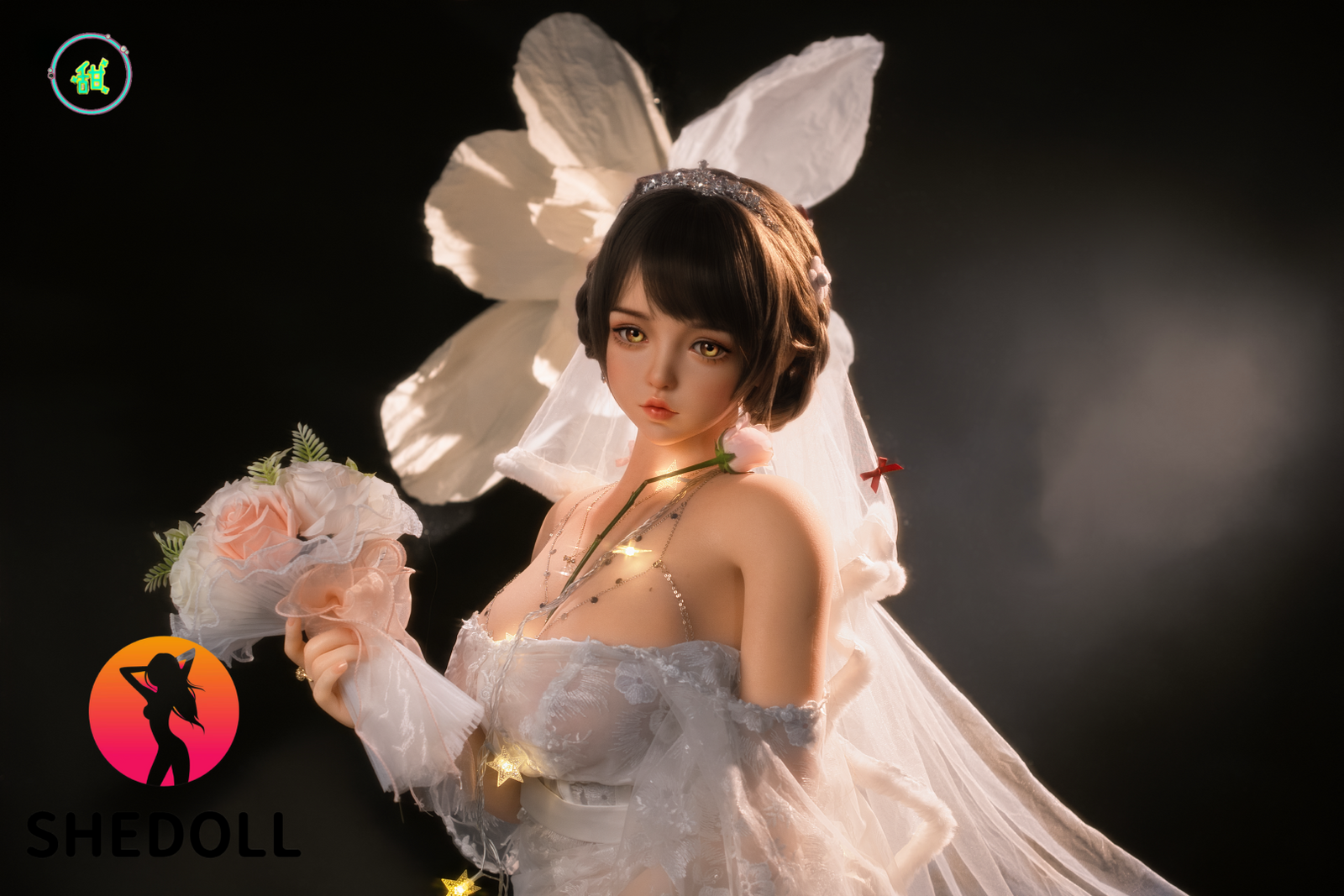 Dora poupée sexuelle (SHEDOLL 156 cm (E-Cup #SH221 2.0 Silicone)