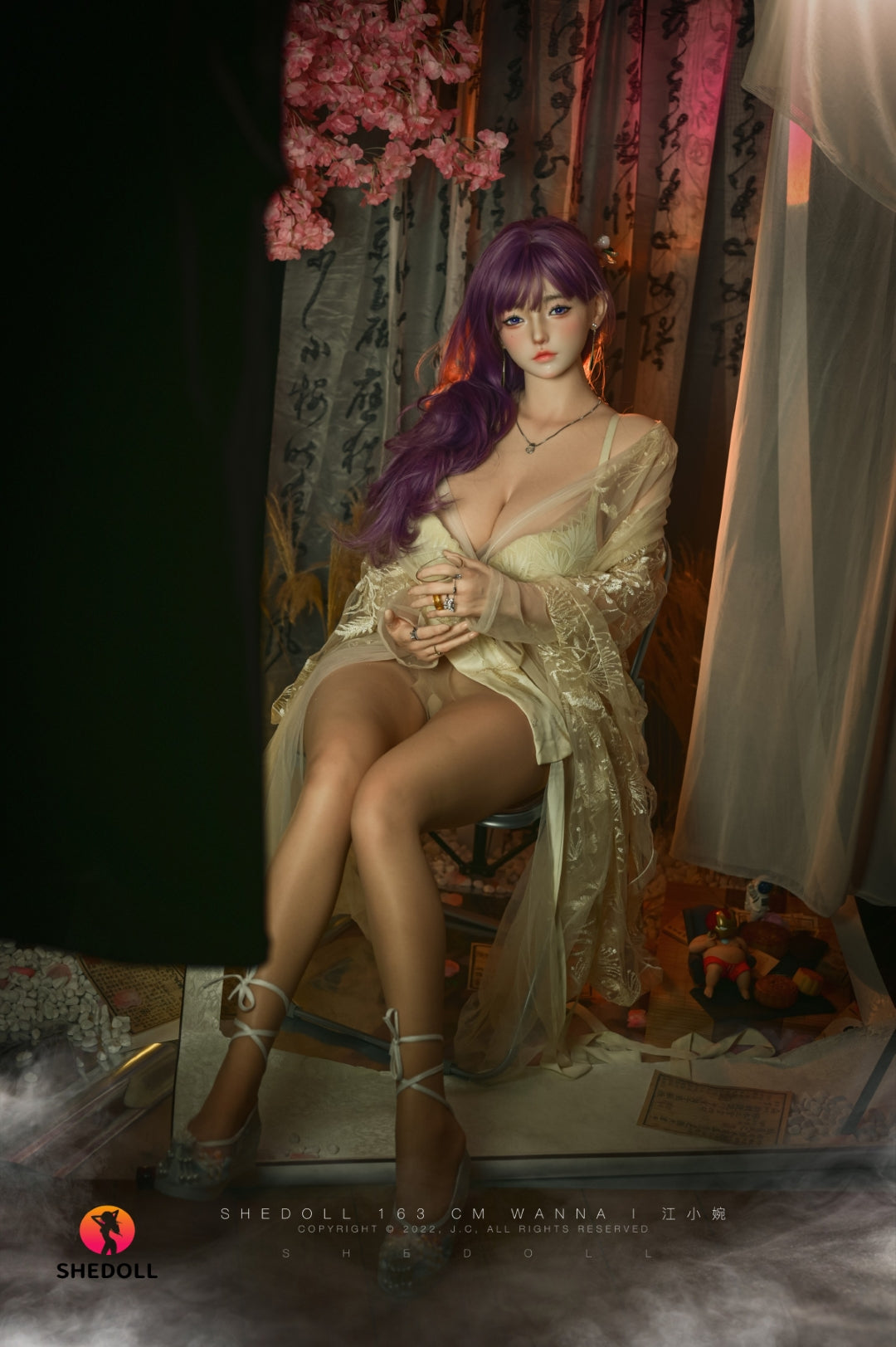 Je veux poupée sexuelle (SHEDOLL Bonnet H 163 cm #SH222 2.0 Silicone)